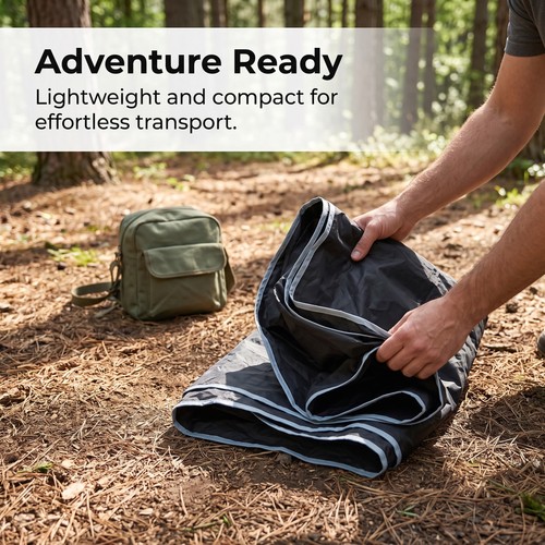 Hexagonal tent footprint - tent,