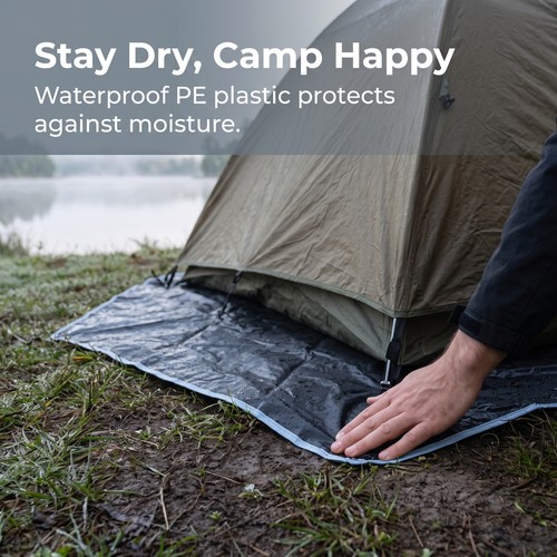 Hexagonal tent footprint - footprint,